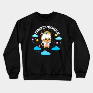 Purrrty Meowgical Crewneck Sweatshirt